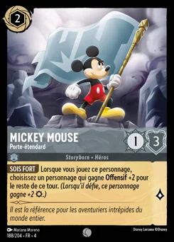 Mickey Mouse - Porte-étendard 188/204 Le Retour d'Ursula