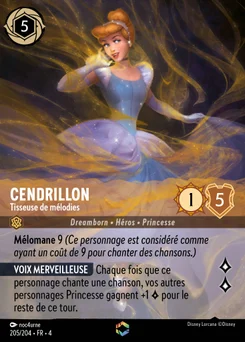 Cendrillon - Tisseuse de mélodies 205/204 Le Retour d'Ursula