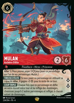 Mulan - Archère d'élite 224/204 Le Retour d'Ursula