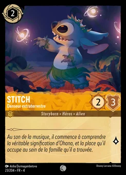 Stitch - Danseur extraterrestre 23/204 Le Retour d'Ursula