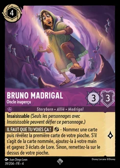 Bruno Madrigal - Oncle inaperçu 39/204 Le Retour d'Ursula