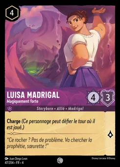 Luisa Madrigal - Magiquement forte 47/204 Le Retour d'Ursula