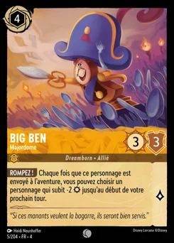 Big Ben - Majordome 5/204 Le Retour d'Ursula
