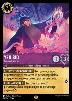 Yen Sid - Puissant sorcier 59/204 Le Retour d'Ursula