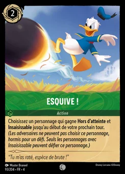 Esquive ! 93/204 Le Retour d'Ursula