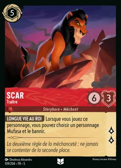 Scar - Traître 109/204 Ciel Scintillant