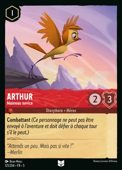 Arthur - Moineau novice 121/204 Ciel Scintillant