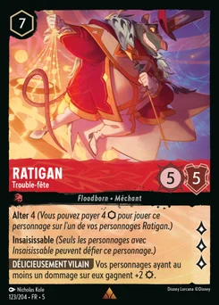 Ratigan - Trouble-fête 123/204 Ciel Scintillant