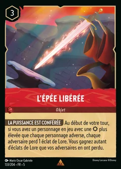 L'Épée libérée 133/204 Ciel Scintillant