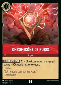 Chromicône de Rubis 134/204 Ciel Scintillant