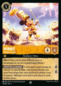 Minnie - Tambour-major 15/204 Ciel Scintillant