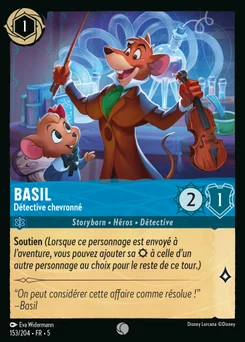 Basil - Détective chevronné 153/204 Ciel Scintillant