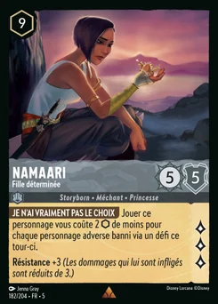 Namaari - Fille déterminée 182/204 Ciel Scintillant