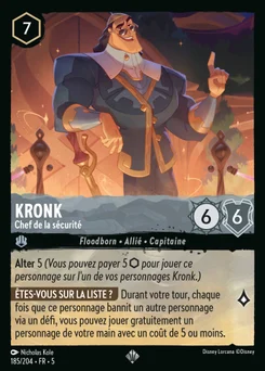 Kronk - Chef de la sécurité 185/204 Ciel Scintillant