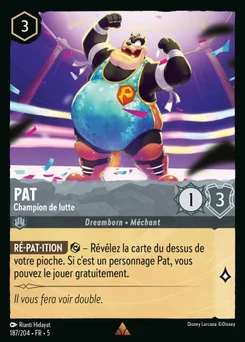 Pat - Champion de lutte 187/204 Ciel Scintillant