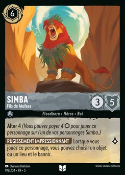 Simba - Fils de Mufasa 192/204 Ciel Scintillant
