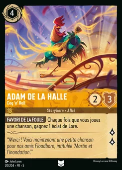 Adam de la Halle - Coq 'n' Roll 20/204 Ciel Scintillant