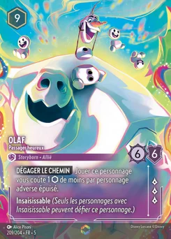 Olaf - Passager heureux 209/204 Ciel Scintillant