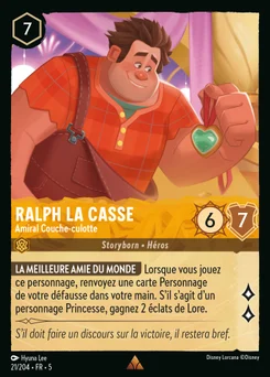 Ralph la Casse - Amiral Couche-culotte 21/204 Ciel Scintillant