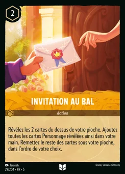 Invitation au bal 29/204 Ciel Scintillant