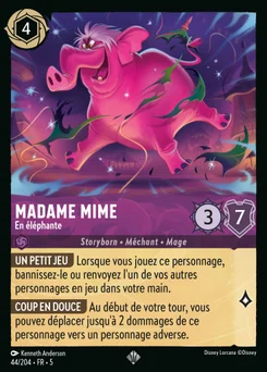 Madame Mime - En éléphante 44/204 Ciel Scintillant