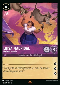 Luisa Madrigal - Madame Muscle 45/204 Ciel Scintillant