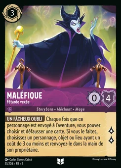 Maléfique - Fêtarde vexée 51/204 Ciel Scintillant