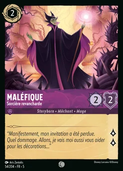 Maléfique - Sorcière revancharde 54/204 Ciel Scintillant