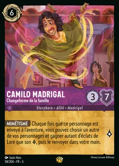 Camilo Madrigal - Changeforme de la famille 58/204 Ciel Scintillant