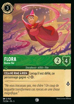 Flora - Bonne fée 75/204 Ciel Scintillant