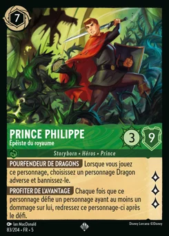 Prince Philippe - Épéiste du royaume 83/204 Ciel Scintillant