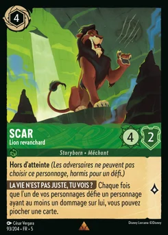 Scar - Lion revanchard 93/204 Ciel Scintillant