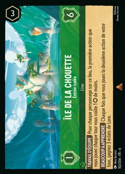 Île de la Chouette - Entrée isolée 102/204 La Mer Azurite