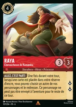 Raya - Chevaucheuse de Kumandra 107/204 La Mer Azurite