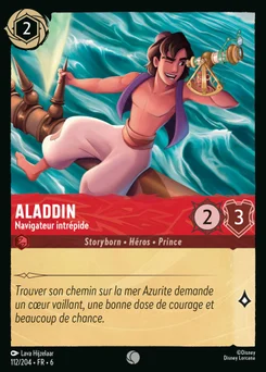Aladdin - Navigateur intrépide 112/204 La Mer Azurite