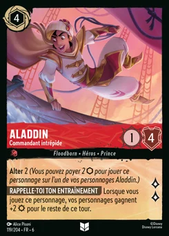 Aladdin - Commandant intrépide 119/204 La Mer Azurite