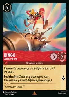 Dingo - Gaffeur volant 123/204 La Mer Azurite