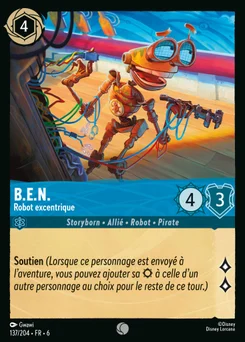 B.E.N. - Robot excentrique 137/204 La Mer Azurite