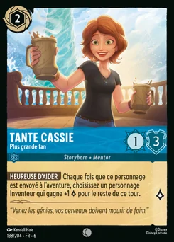 Tante Cassie - Plus grande fan 138/204 La Mer Azurite