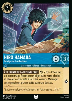 Hiro Hamada - Prodige de la robotique 145/204 La Mer Azurite