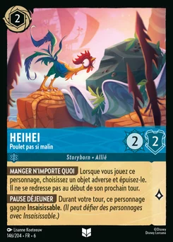 Heihei - Poulet pas si malin 146/204 La Mer Azurite