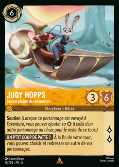 Judy Hopps - Lapine pleine de ressources 15/204 La Mer Azurite