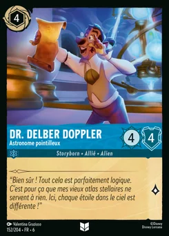 Dr. Delber Doppler - Astronome pointilleux 152/204 La Mer Azurite