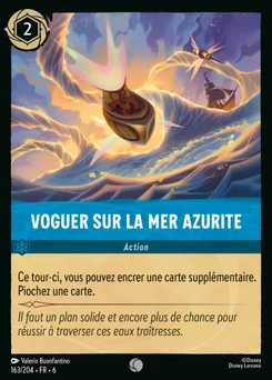 Voguer sur la mer Azurite 163/204 La Mer Azurite