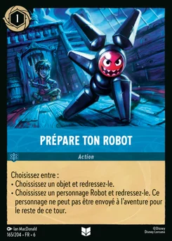 Prépare ton robot 165/204 La Mer Azurite