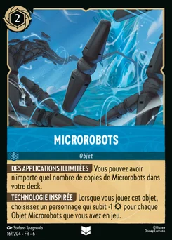 microrobots 167/204 La Mer Azurite