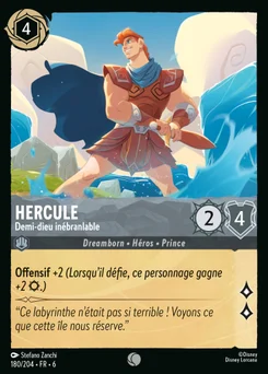 Hercule - Demi-dieu inébranlable 180/204 La Mer Azurite