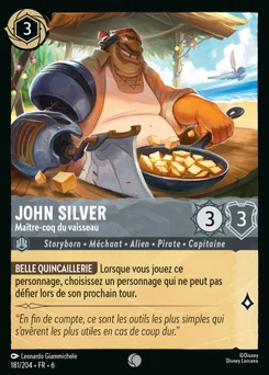 John Silver - Maître-coq du vaisseau 181/204 La Mer Azurite