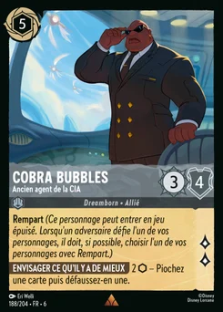Cobra Bubbles - Ancien agent de la CIA 188/204 La Mer Azurite