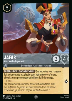 Jafar - Vizir avide de pouvoir 193/204 La Mer Azurite